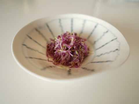 食用菊のおひたし