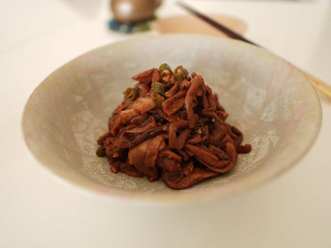 芋茎のピリ辛煮