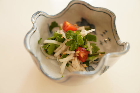 しゃきしゃき大根のエスニックサラダ