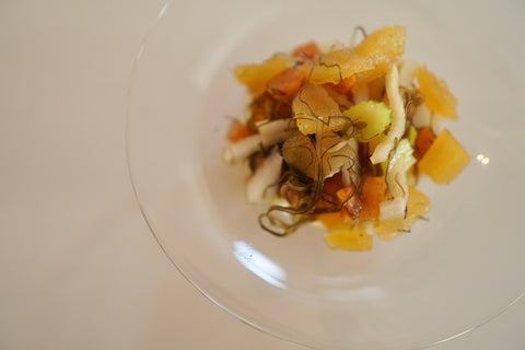 数の子と柿の松前漬け