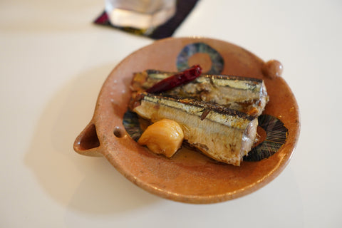 秋刀魚のコンフィ